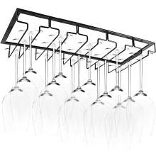 Wine Glass Holder Under Cabinet Kitchen Organization and Storage for Kitchen Decor