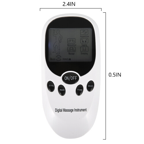 Electrical Massager Pulse Muscle Stimulator, Rechargeable Electronic Pulse Massager with 8 Pads 2