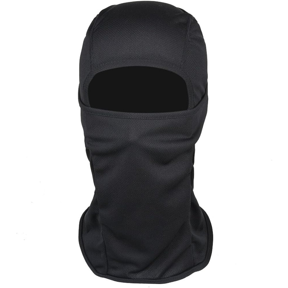 Windproof Balaclava Ski Mask Motorcycle Mask Black 9379360719046