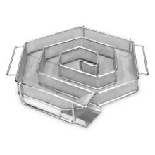 Cold Smoke Generator Made of Stainless Steel, Spiral Cool Smoke Generator for Smoking Oven