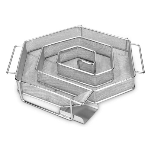 Cold Smoke Generator Made of Stainless Steel, Spiral Cool Smoke Generator for Smoking Oven