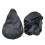 Bicycle Seat Cover,2pcs Bicycle Saddle Cover, Elastic Waterproof,Black 2