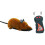 Mini Remote Control Mouse Mice Cat Toy Funny Pranks for Adults Brown 2