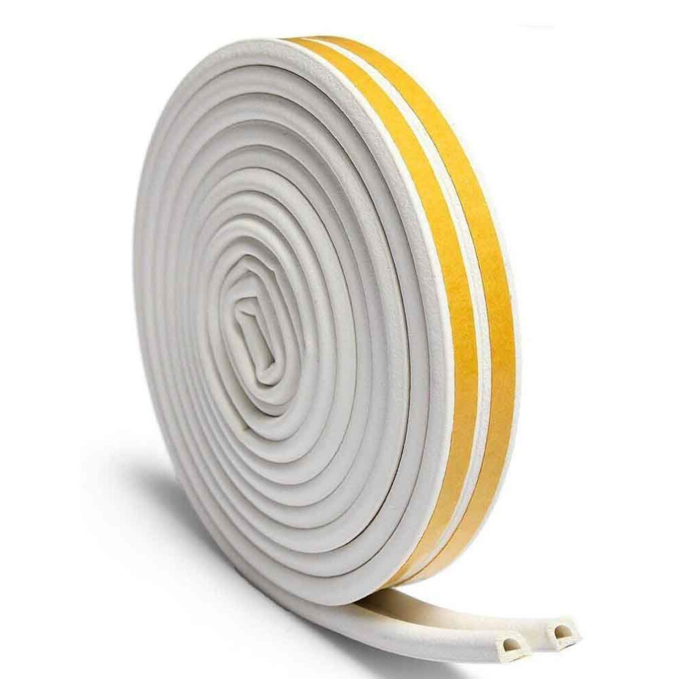 Indoor Weather Stripping, Window Seal Strip For Self-Adhesive Doors And Windows Type 16Ft(5M) 9379360720691