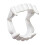 Plastic Vampire Teeth Devil Fang Devil Dentures Cosplay Props Halloween Vampire Costume Accessories - White 1