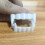 Plastic Vampire Teeth Devil Fang Devil Dentures Cosplay Props Halloween Vampire Costume Accessories - White 7