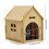 Living And Home Pet House Doghouse with Wire Door 6