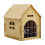 Living And Home Pet House Doghouse with Wire Door 1