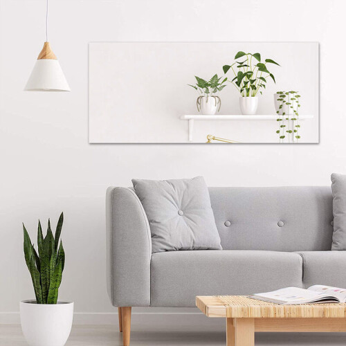 Living And Home Self Adhesive Pet Wall Mirror Sheet,60*200CM 1