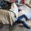 AREBOS AREBOS 2 in 1 Assembly Creeper Workshop Couch Assembly Couch Workshop Stool 150kg 2