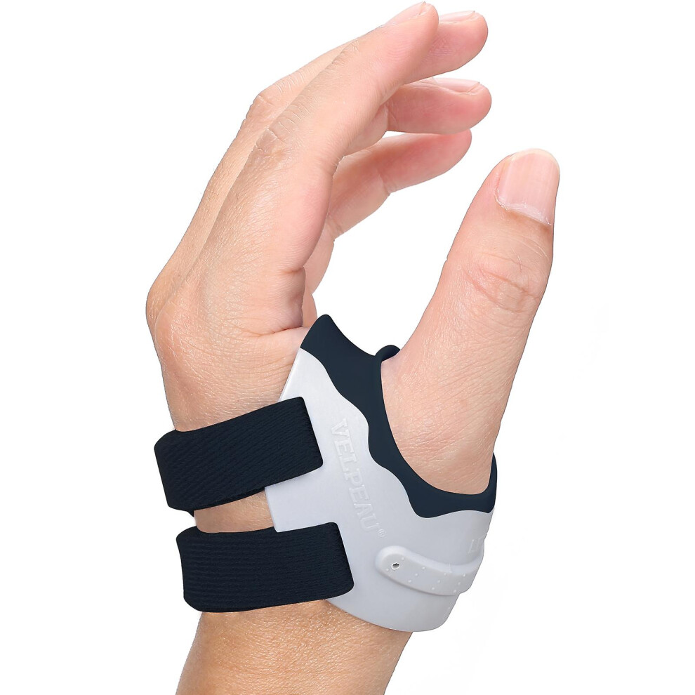 (Gray, L) Velpeau Thumb Brace Cmc Joint Orthosis To Relieve Osteoarthritis Pain At The Bottom Of Thumb Support Lightweight And Breathable