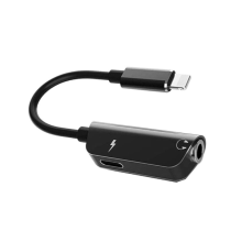 Mobile Phone Headphone Adapter 2 In 1 Type C To Audio 3.5Mm Jack Charging Converter Cable