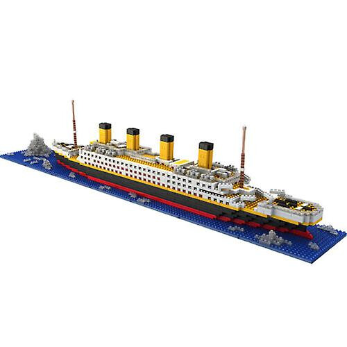 1860pcs Titanic Shape Model Building Blocks Model Construction Kit 2