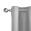 (Silver, 66" width x 90" drop - 168cm width x 228cm drop.) Thermal Blackout Plain Eyelet Ring Top Curtains 5