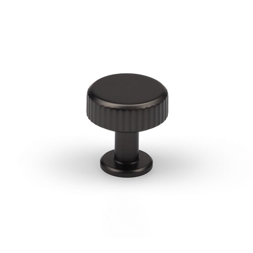 (30mm Knob	) Dark Grey Anthracite Cabinet Bar Handles and Knobs