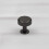 (30mm Knob	) Dark Grey Anthracite Cabinet Bar Handles and Knobs 6