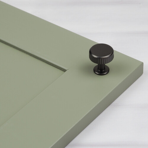 (30mm Knob	) Dark Grey Anthracite Cabinet Bar Handles and Knobs 2