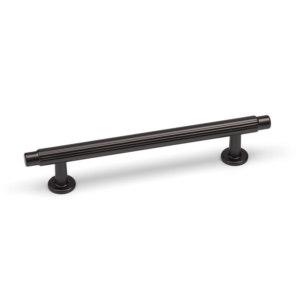 (128Mm Handle ) Dark Grey Anthracite Cabinet Bar Handles And Knobs 5056767300704