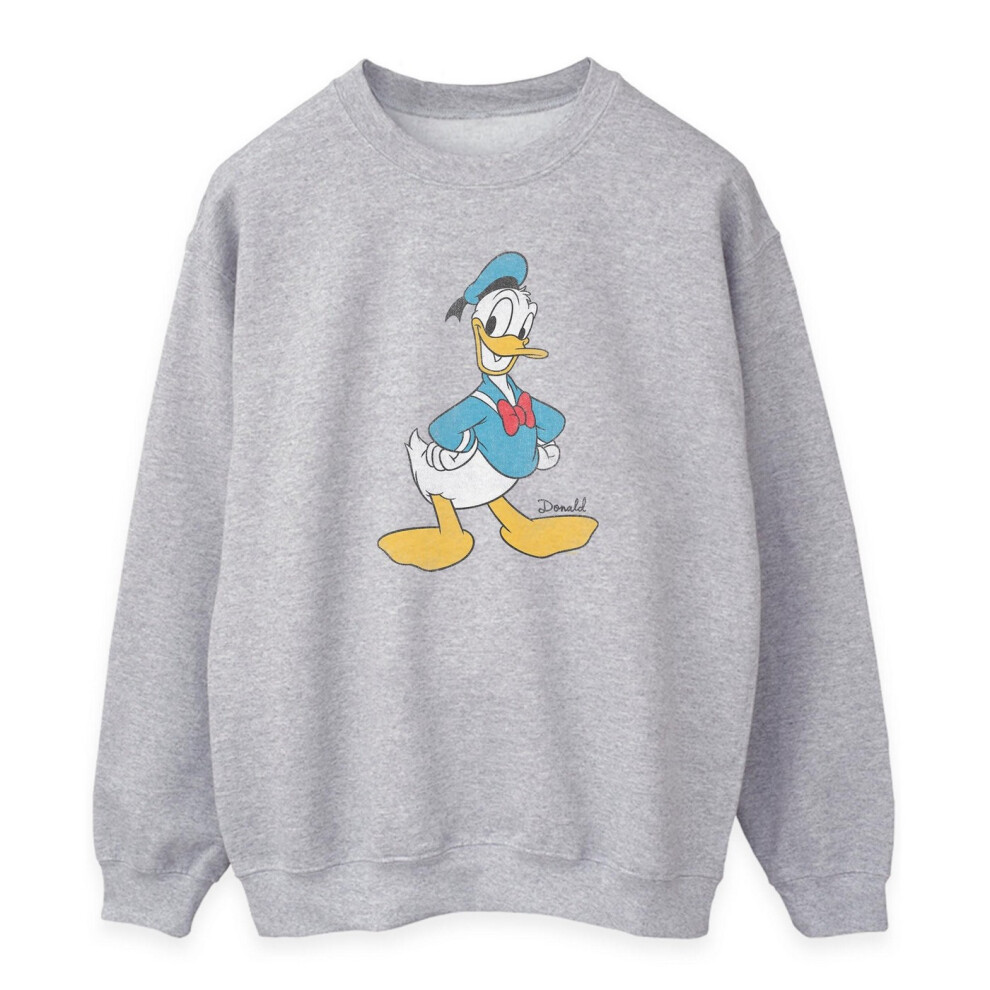 Classic Donald Duck Heather Sweatshirt