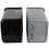 (Black & Silver) 100L Double Bin. Waste Separation Recycling Bin. 6