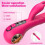 Powerful Dual Motor Rabbit Vibrator with LED Display - 9 Modes 3
