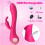 Powerful Dual Motor Rabbit Vibrator with LED Display - 9 Modes 6