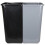 (Black & Silver) 90L Dual Compartment Kitchen Bin. Laundry Basket. 4