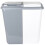 (White & Grey) 90L Dual Compartment Kitchen Bin. Laundry Basket. 1
