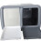 (White & Grey) 90L Dual Compartment Kitchen Bin. Laundry Basket. 6