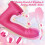 3-in-1 APP Controlled Thrusting Vibrator - 10 Licking & Snapping Modes 3