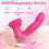 3-in-1 APP Controlled Thrusting Vibrator - 10 Licking & Snapping Modes 6