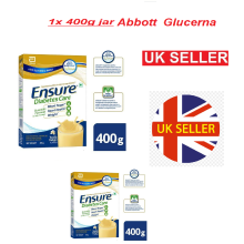 1 x 400gm Ensure Vanilla Powder Nutrition Powder Diabetic Abbott Glucerna