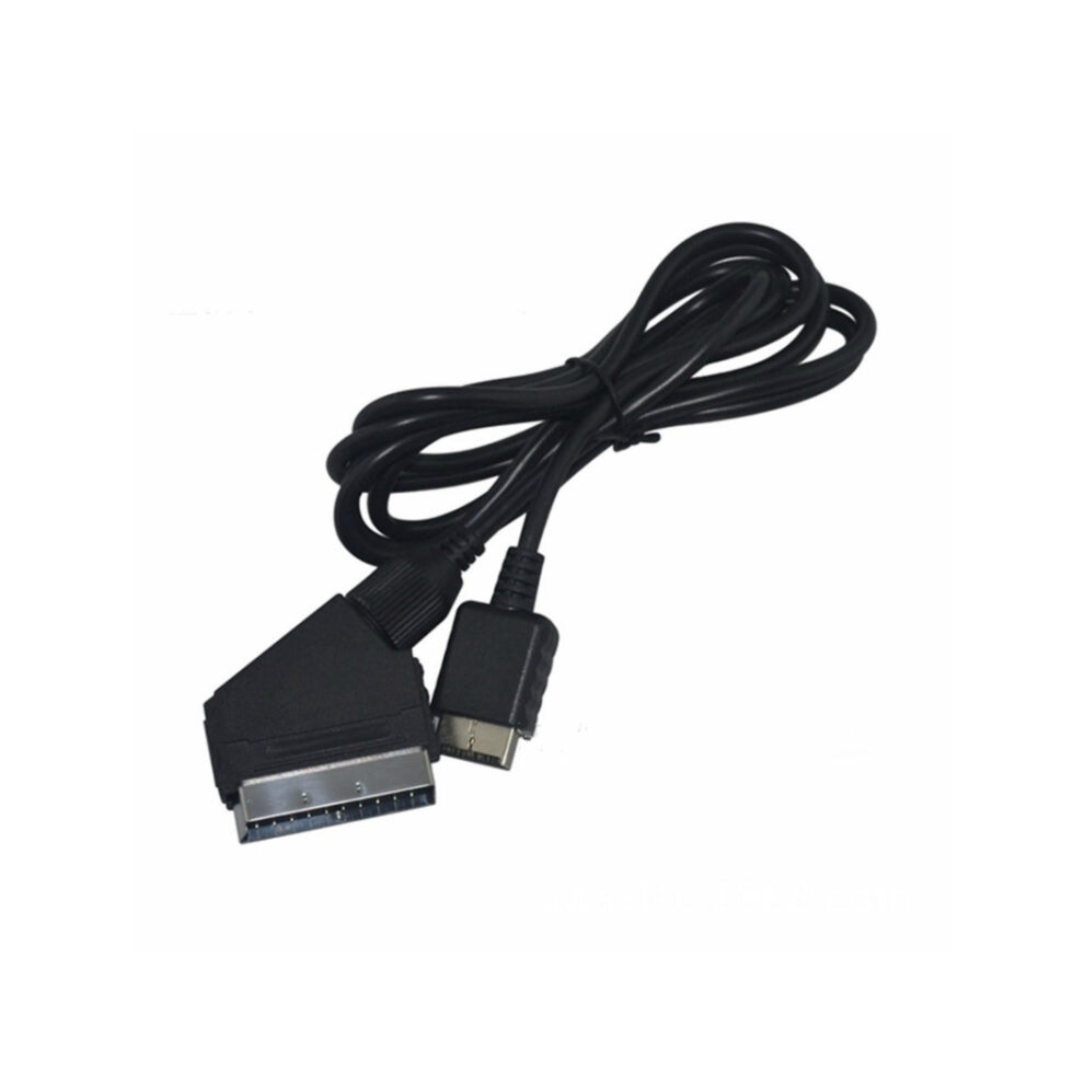 1.8M For Sony Ps2/Ps3 Rgb Scart Cable Tv Av Lead Replacement Connection Cable For Pal/Ntsc Consoles Black 190605019719
