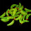 100pcs Red Headed Bread Worm Suite Fake Bait 8