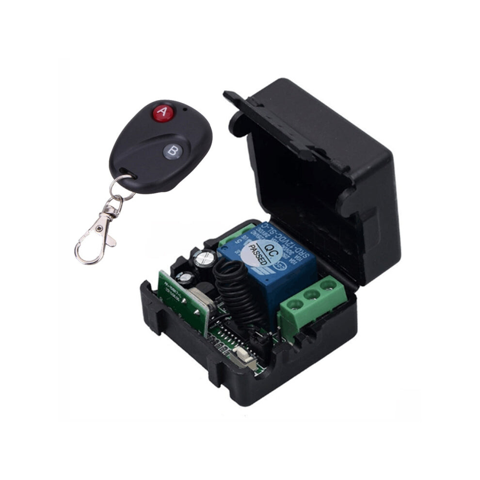 12V 10A Rf Wireless Remote Control Switch 1Ch Relay Receiver 8431777792423