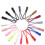 10pcs /Pack TPU Plastic Slider Zipper Cord Caterpillar Puller(Yellow) 3