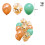 44 PCS/Set Citrus Pattern Themed Baby Birthday Party Decoration 4