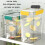 4.5L Home Kitchen Refrigerator Cold Kettle With Faucet(Gray) 5
