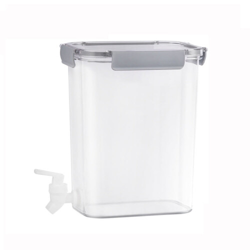4.5L Home Kitchen Refrigerator Cold Kettle With Faucet(Gray) 1