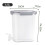 4.5L Home Kitchen Refrigerator Cold Kettle With Faucet(Gray) 3