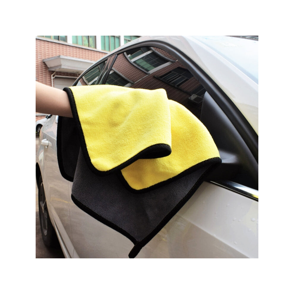 30 X 30Cm Microfiber Absorbent Cleaning Drying Clean Cloth Washing Car Care Wash Towel 664689725243