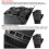 AK All-Purpose Outdoor Half Finger Gloves(Black) 5