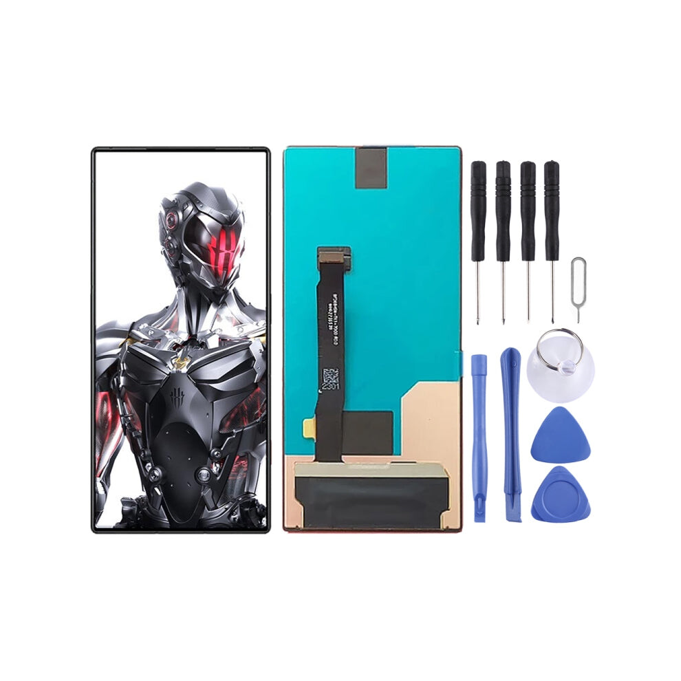 Amoled Material Lcd Screen For Zte Nubia Magic 8 Pro Nx729j With Digitizer Full Assembly(Black) Red/Black 4051245229622