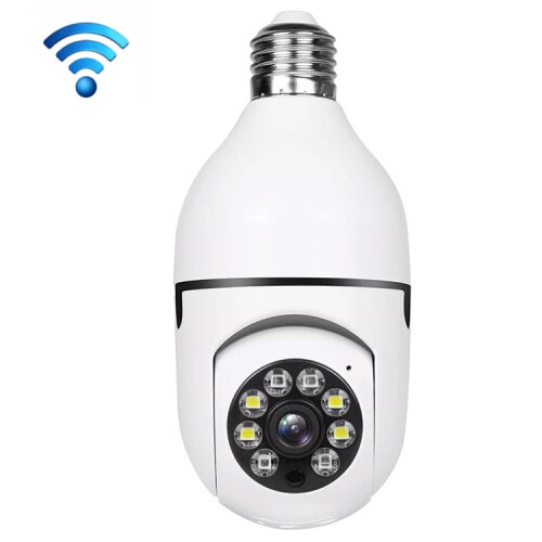 A6 2MP HD Light Bulb WiFi Camera Support Motion Detection/Two-way Audio/Night Vision/TF Card 1
