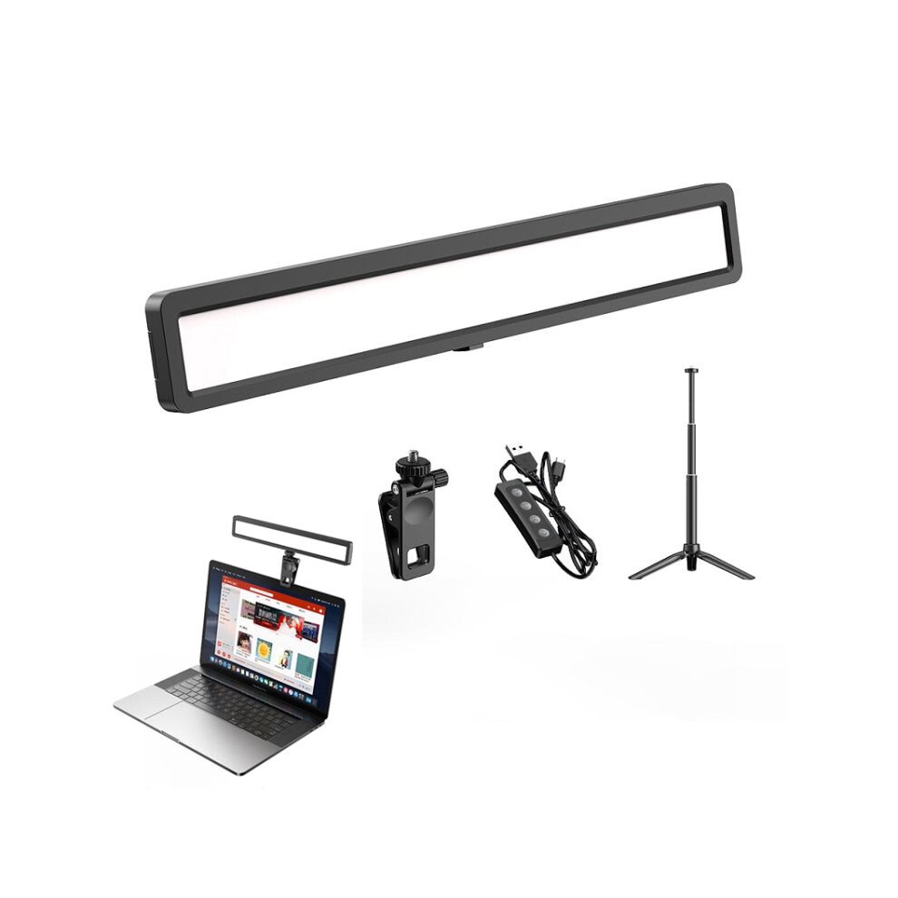 Apexel Apl-Fl06 Portable Square Strip Live Video Conferencing Fill Light 5713167100050