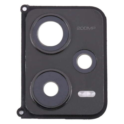 Back Camera Lens Frame for Xiaomi Redmi Note 12 Pro+ (Black)