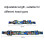 Flight Video Glasses Graffiti Color Headband Fixed Strap For DJI FPV Goggles V2 Strap + Power Line + Pad 4