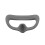 For DJI Avata Goggles 2 PULUZ Flying Eye Mask Silicone Protective Case (Grey) 3