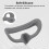 For DJI Avata Goggles 2 PULUZ Flying Eye Mask Silicone Protective Case (Grey) 5