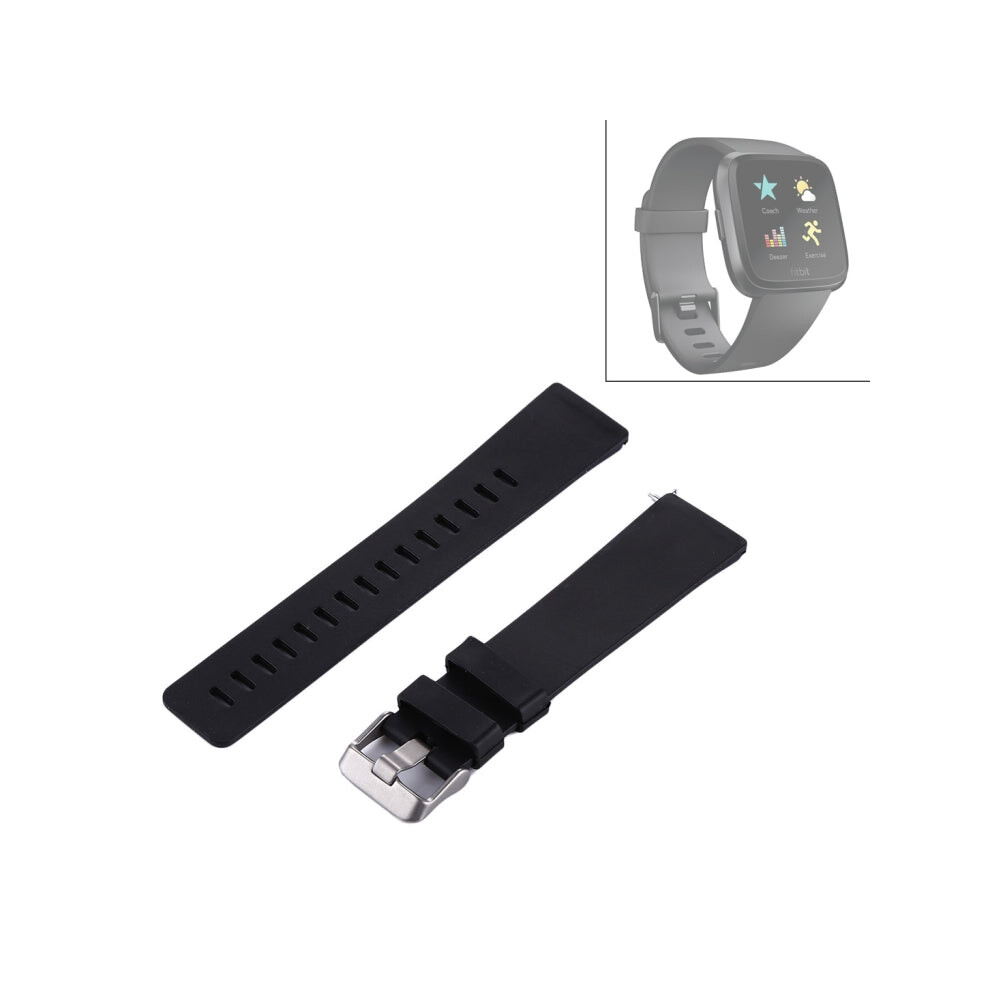For Fitbit Versa / Versa 2 Simple Fashion Silicone Watch Band(Violet) 8431777758054